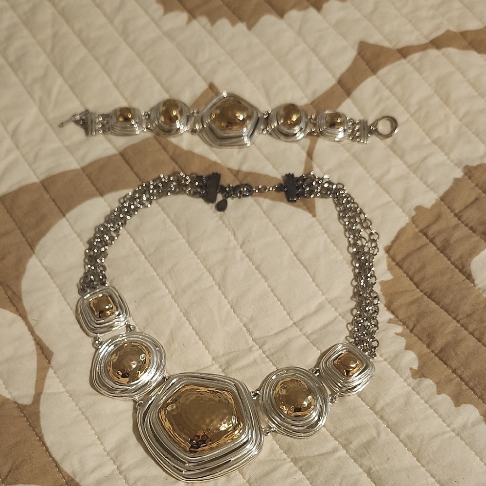 Studio Barse Silver and Gold Necklace Collection